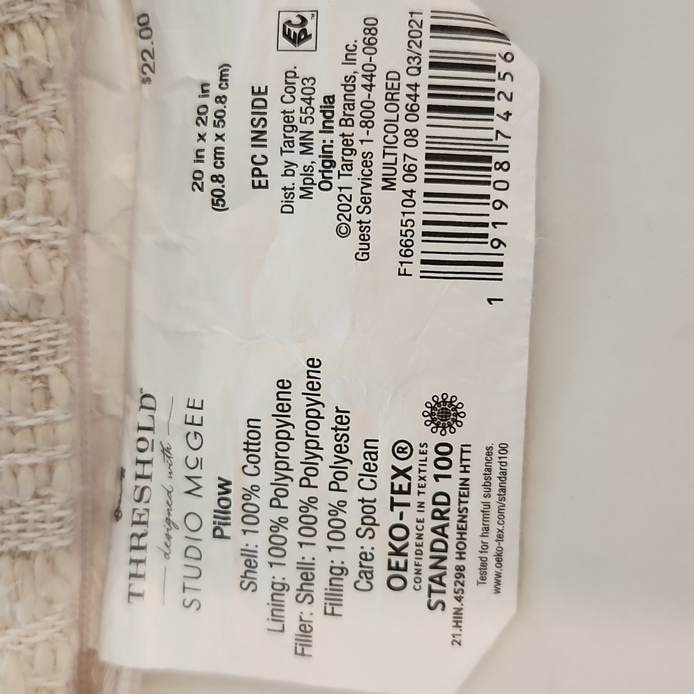 Studio McGee Pillow Cover - Picture 2 of 2